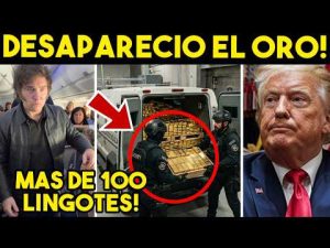 Fraude histórico! MILEI "PIERDE" LINGOTES DE ORO en apuestas. Adiós pensiones, es el fin.