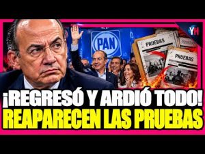 ¡HIPÓCRITAS! SALEN PRUEBAS CONTRA CALDERÓN EN SU REGRESO AL PAN
